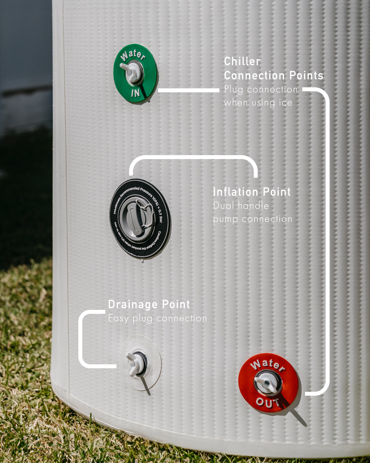 Kalm Pod Pro-One - White Ice Bath